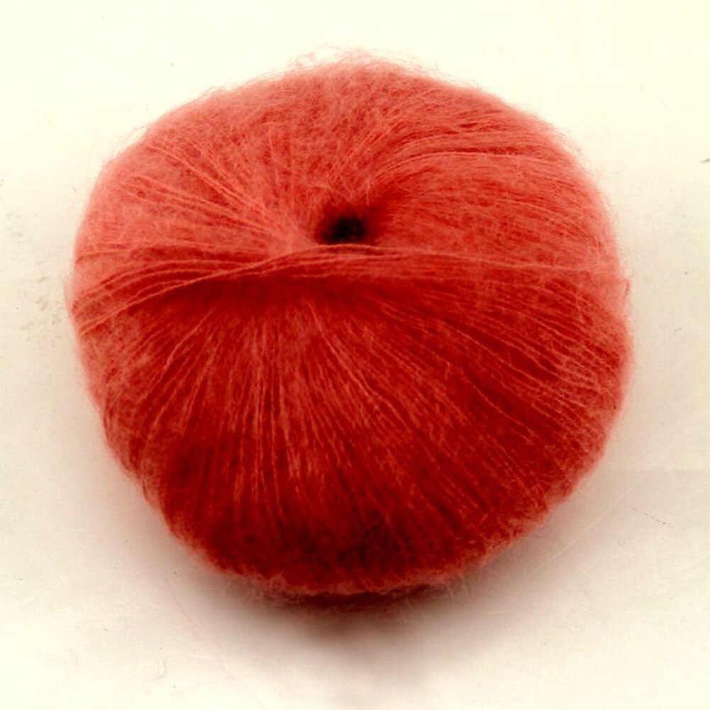 25g fil à tricoter Mohair laine à tricoter fil doux doigté bébé Crochet fil à tricoter fils Angora Crochet: 001