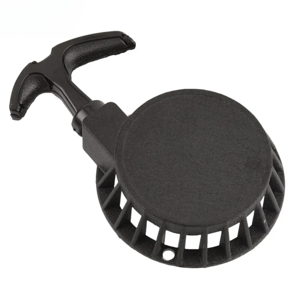 1pc x 2 -stokes pocket bike, nem trækstarter til 49cc mini moto, atv, quad, dirt pit bike, aluminiums trækstarter, startkontakt, tænder: Militærgrøn
