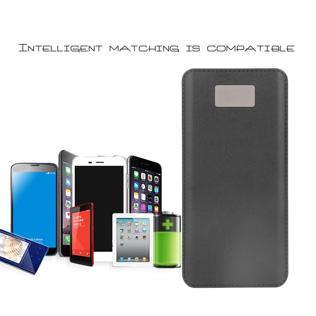 Chargeur de batterie externe de batterie externe de secours Ultra-mince Portable 300000mAh 4 Ports USB pour téléphones mobiles