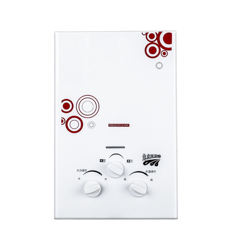 Chauffe-eau instantané au gaz naturel 6L, Type conduit Ce, sans réservoir, pour douche au gaz naturel, Propane, nouveauté 100%