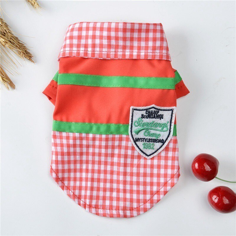 Camisa De Perro Cloths For Dog Clothes For Pomeranians Shirt. T-shirt Shih Tzu Chihuahua Yorkshire T-shirt Puggy Costume: B / L