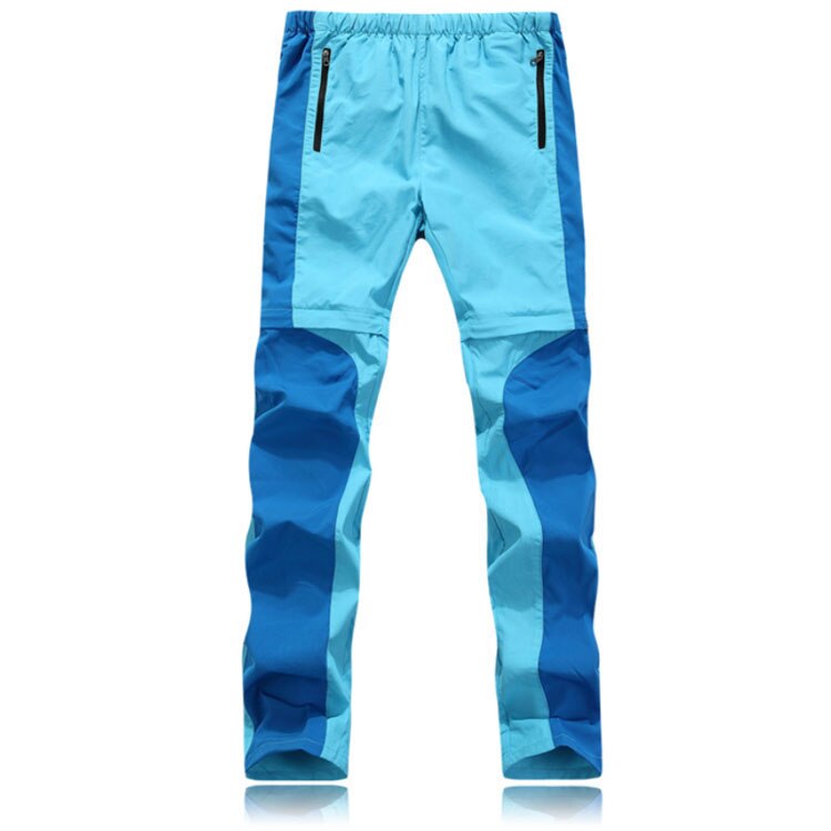 Mountainskin Vrouwen Zomer Quick Dry Verwijderbare Broek Sport Outdoor Ultra Licht Ademend Camping Trekking Vissen Broek VB087: Sky Blue / Asian Size L