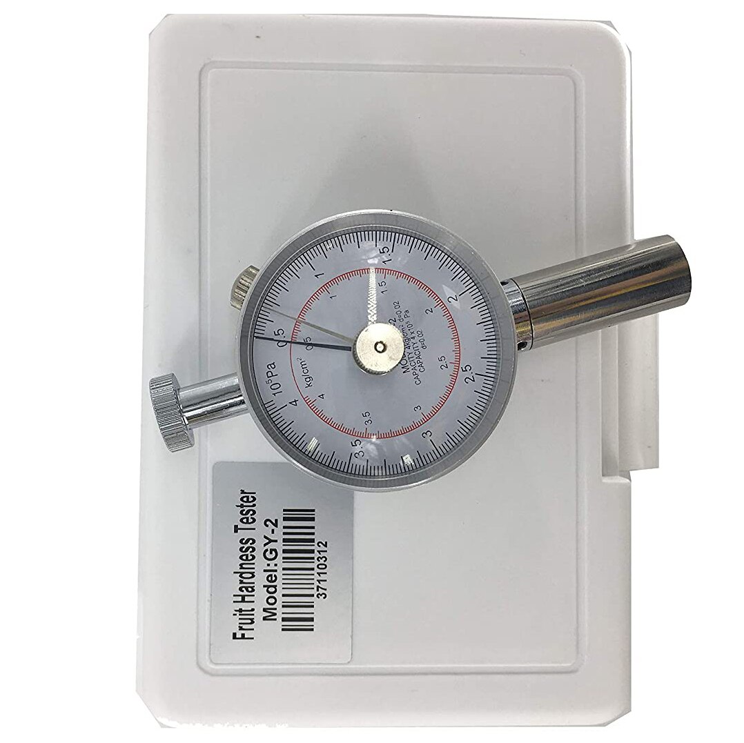 Fruit Penetrometer Fruit Hardness Tester Fruit Sclerometer for 0.5-4kg/cm 2 (x10 5pa)