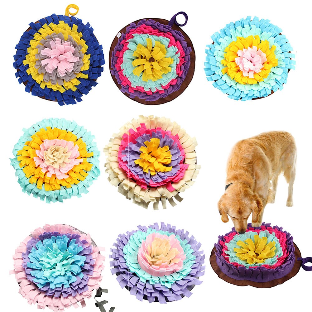 Tapis Anti-reniflement pour chiens, couverture d'entraînement Anti-fuite, soulage le Stress nasal, jouet Puzzle pour animaux de compagnie