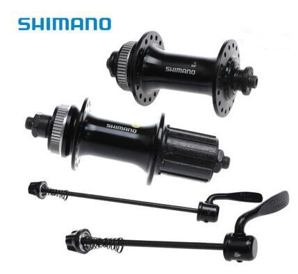 Shimano M475 525 Bike Disc Hub Set 32/36 Spoke Voor Achter Fiets Hubs RM66 M435: RM66 32H Front Rear