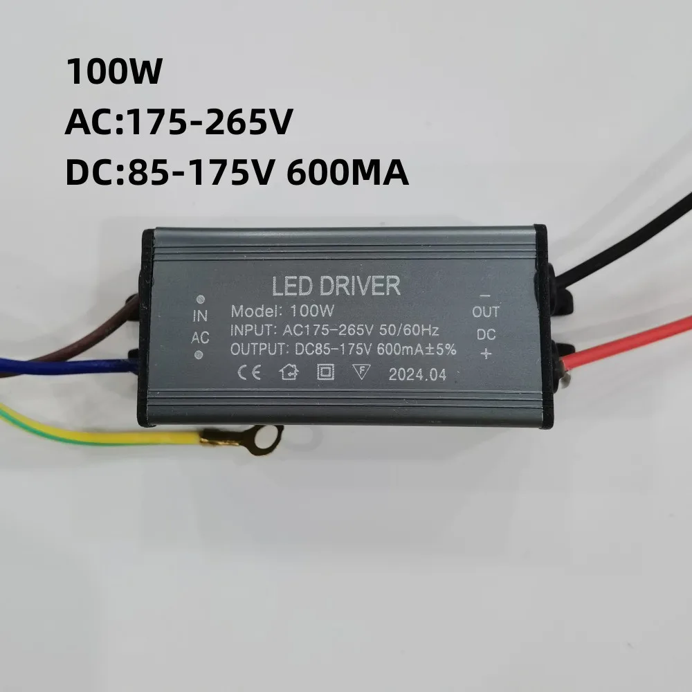 DIY hochhelles Weiß für Flutlichtlampe, Lichtquelle 50 W, 100 W, 150 W, mit Netzteil-Treiber, LED-COB-Chip: Elfenbein