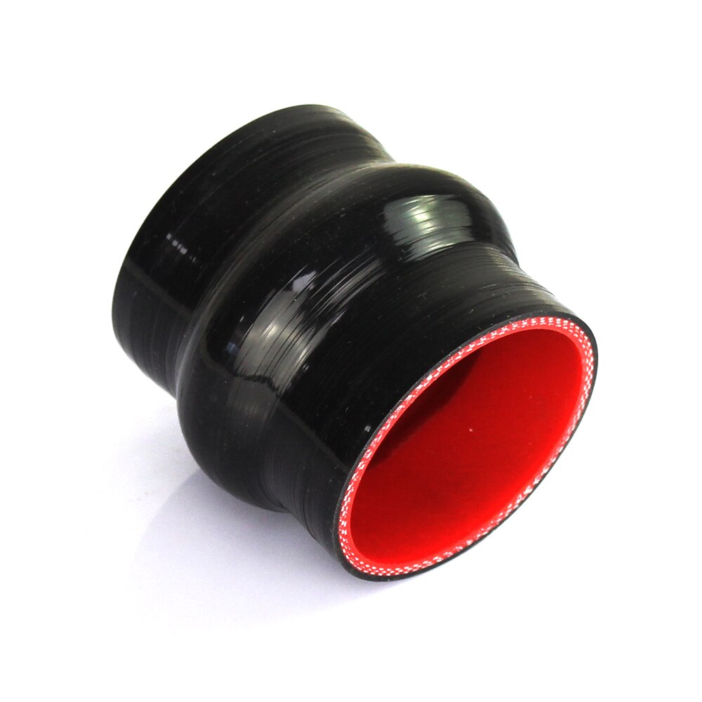 R-EP 0 degree Straight Silicone Hump Hose 45MM Silicone Rubber Joiner Inter cooler for Supercharger Piping Flexible