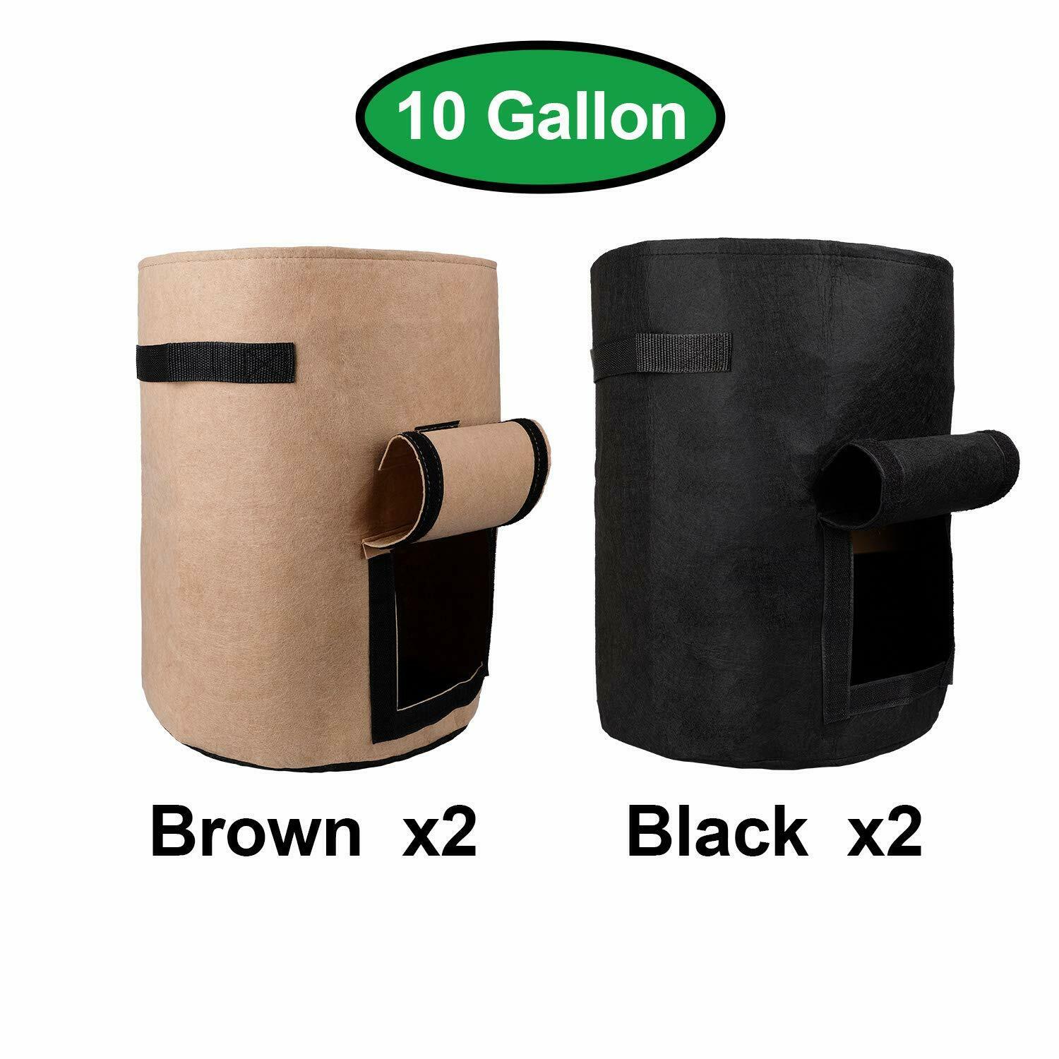 Plant Grow Bags home garden Potato pot greenhouse Vegetable Growing Bags Moisturizing jardin Vertical Garden Bag tools droship