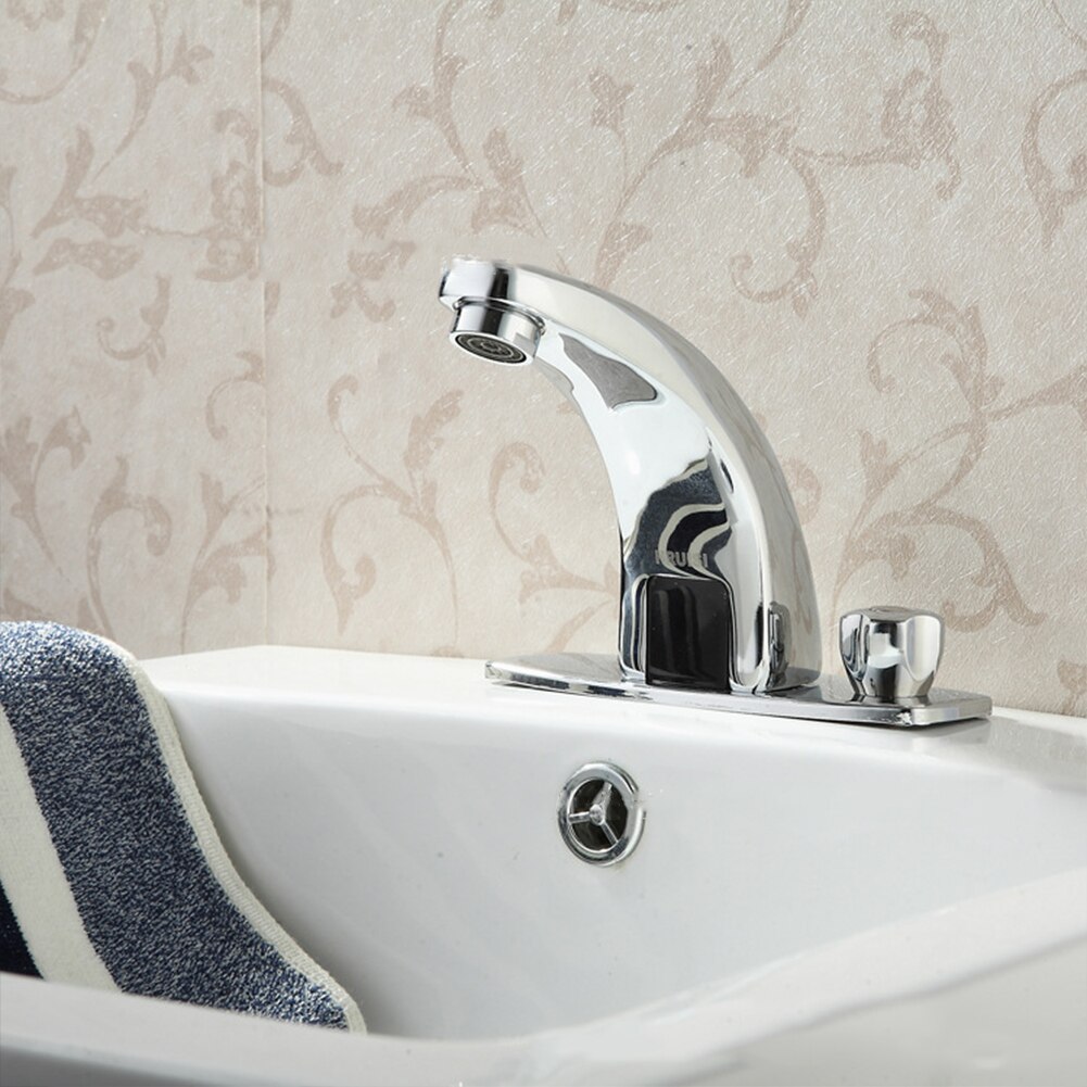 Sensor Faucet Hands Free Automatic Smart Stainless Steel For Kitchen Bathroom Basin FreeTap Home Use Saving Water Automatic