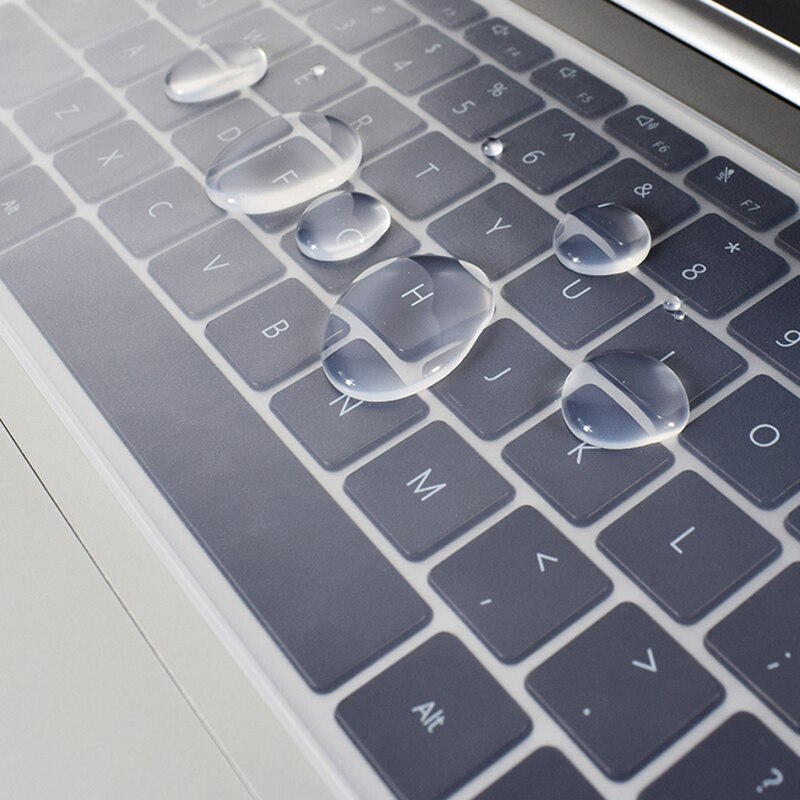 2/1 Pack Laptop Keyboard Cover Washable Silicone Keyboard Protective Film Dustproof Cover for Lenovo Macbook Universal Laptop