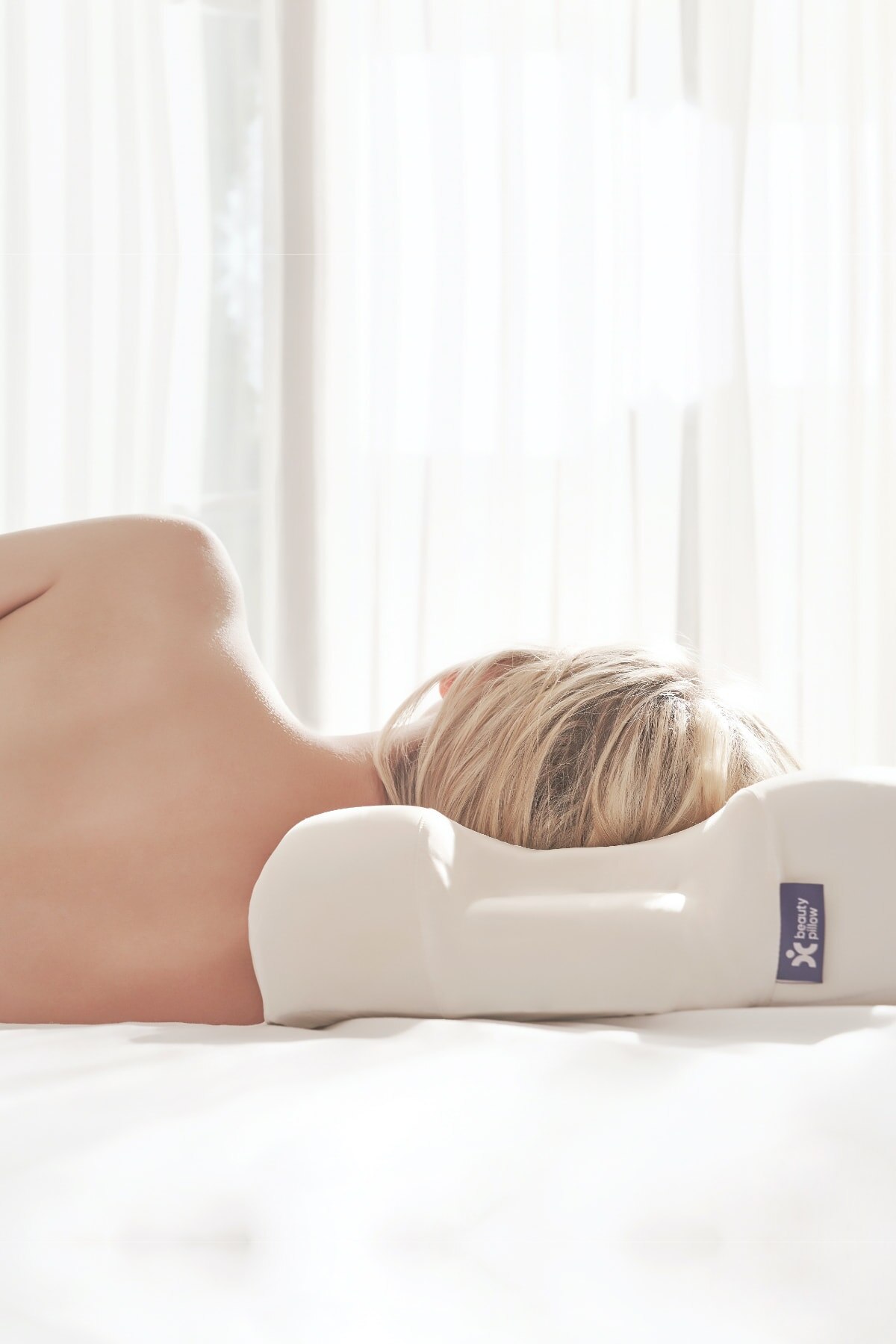 Oreiller Anti-rides orthopédique, coussin de beauté, literie, cou, mousse à mémoire de forme, solide