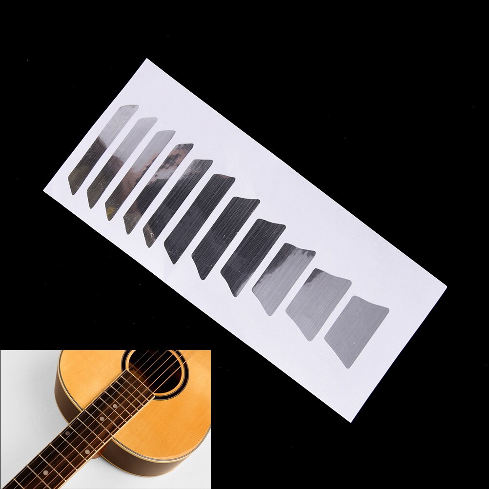 1 Pcs Gitaar Sticker Fretboard Inlay Stickers Akoestische Elektrische Fret Hals Decals/Markers