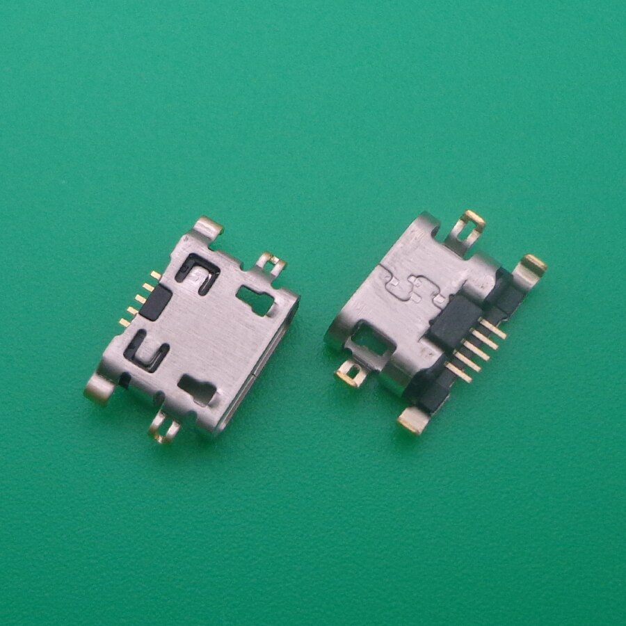 50 stk mini micro usb dc ladestik port stik stik strømstik til alcatel 5025g oplader dock