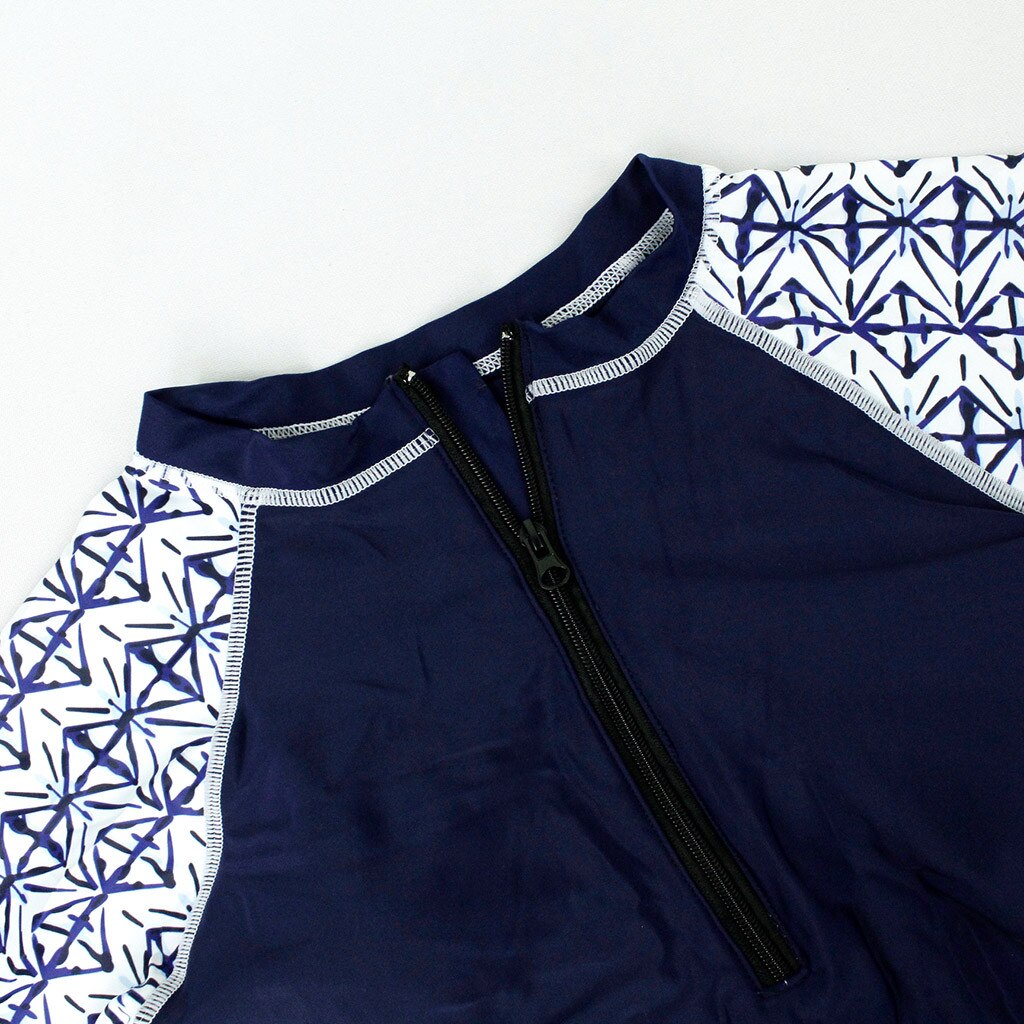 Senhora de manga longa um pedaço maiô zíper rashguard retalhos surf maiô recém chegados mergulho terno natação dropship 11