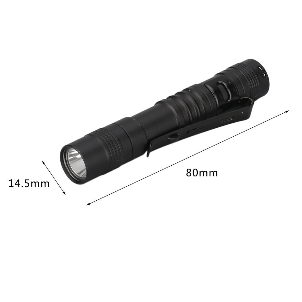 Mini linterna portátil 2000LM linterna LED linterna de bolsillo linterna impermeable batería AAA potente Led para Camping caza