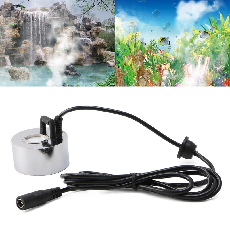 Ultrasone Mist Maker 24V Vernevelaar Verstuiver Hoofd Zonder Verlichting Voor Luchtbevochtiger + Power Adapter