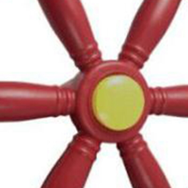 Bateau jouet pour enfants / ensemble de balançoires à volant de bateau, petits équipements pour la maison, ensemble de jouets pour le jardin avec kit de fixation rouge