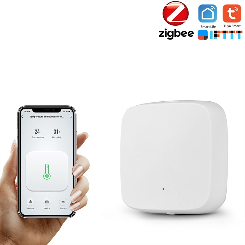 Wifi switch zigbee sensor udvidelse overvågning temperatur fugtighed probe timer til google home alexa