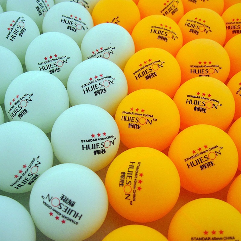 50 Stks/pak 3-Star Professionele 40Mm 2.8G Tafeltennis Ballen Ping Pong Bal Wit Oranje Bal Amateur geavanceerde Training Bal