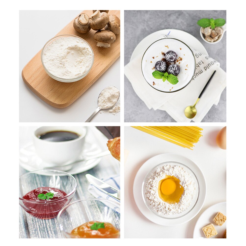 Kitchen Glass Prep Bowls Mixing Serving Salad Bowl Baking Container 10cm