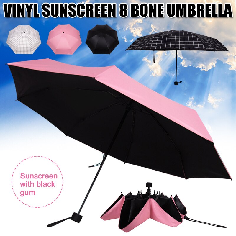 Kleine Zon Regen Paraplu Vijf Opvouwbare Leuke Anti Uv Paraplu Kids Strand Parasol Winddicht Paraplu FP8