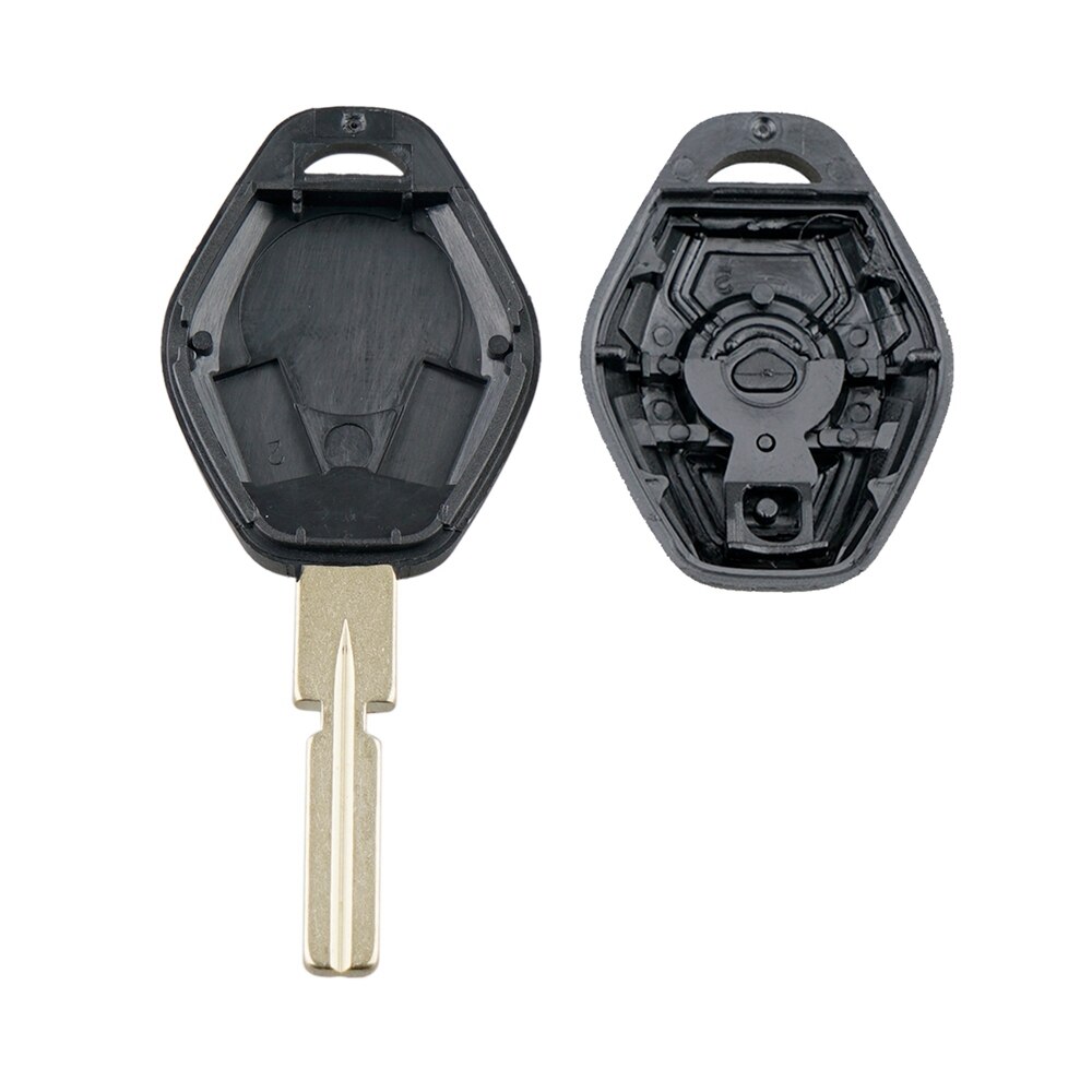 La llave del coche caso 3 Tecla de botón funda de mando a distancia de reemplazo para BMW E38 E39 E46 EWS sistema Auto Accesorios
