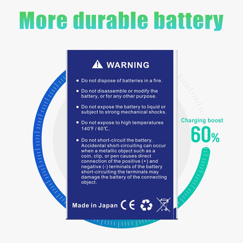 4900mAh HB396481EBC Batteria per Huawei Honor 5X per Huawei G7 più/ G8 /G8X