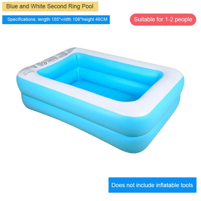 Thickened Wear-resistant Inflatable Swimming Pool Family Interaction Water Party General Garden Backyard Outdoor Swimming Pool .: VC0691C