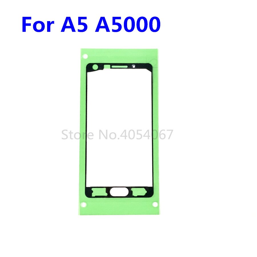 2 Stks/partij Front Lcd Faceplate Midden Frame Waterdichte Plakband Sticker Voor Samsung Galaxy A5 A5000 A500F