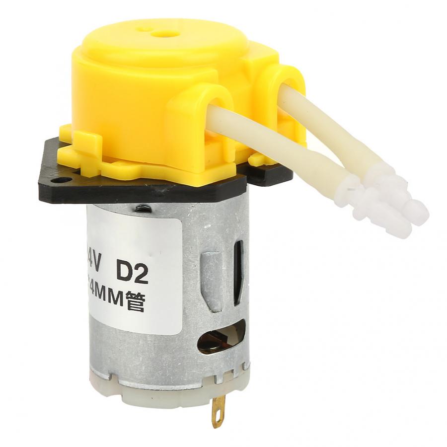 Peristaltic Pump D-2 2*4mm DC 24V DIY Peristaltic Liquid Pump Dosing Pump for Laboratory Analytic