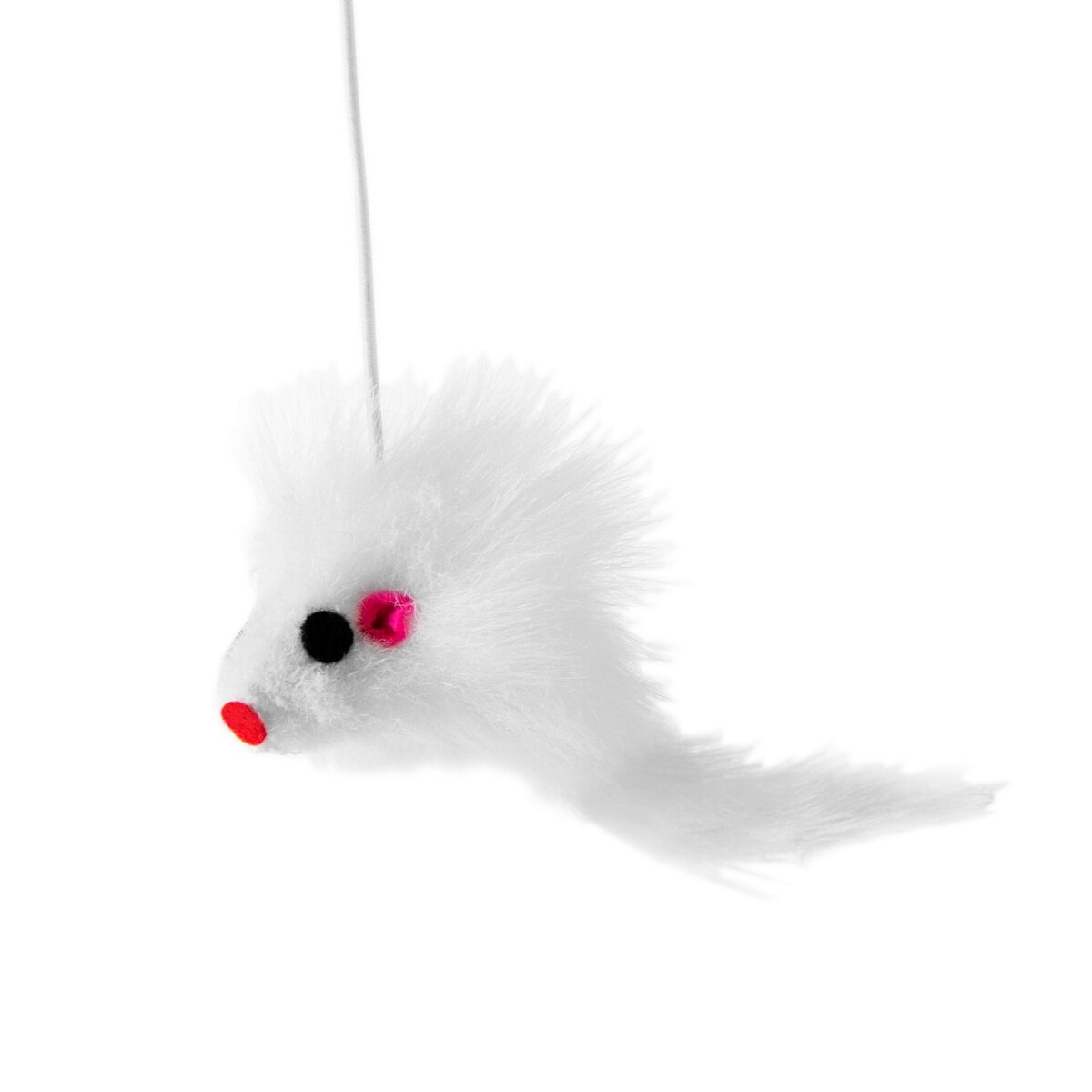 Rascador gato centro de juegos y descanso arbol gatos de 50cm de altura color negro blanco con poste rascadores de sisal natural