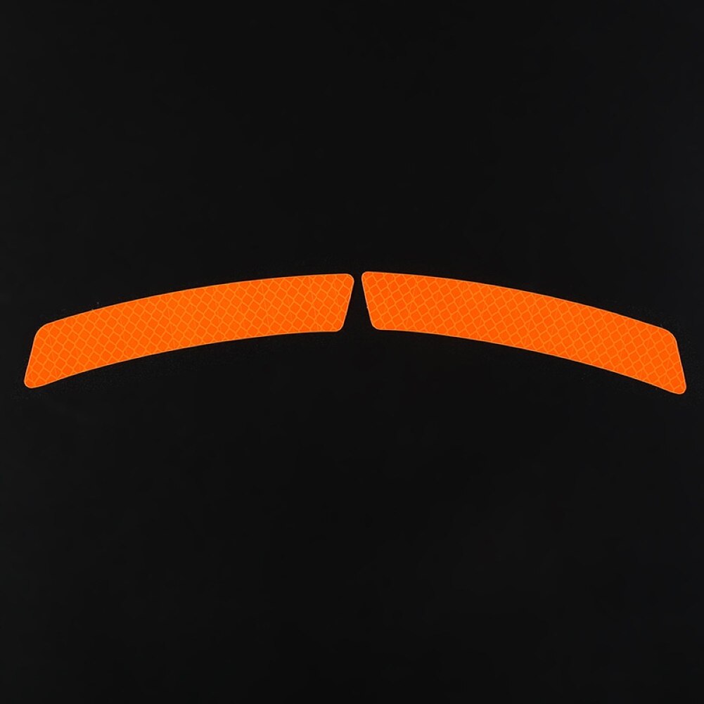 1Pair Car Exterior Accessories Adhesive Reflective Tape reflective strip Emergency sign Reflector Reflective tape Car sticker