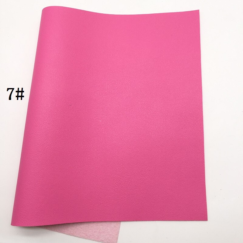 LEOsyntheticoDIY Nappa Synthetische Faux stoff Vinyl Leder Blätter Fühlte Sichern Für DIY Dearing BöGen 21X29CM T537A: 7