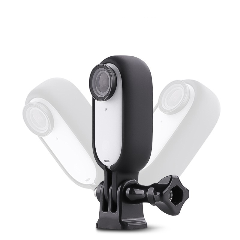 Accesorios para Insta360 GO 3 GO3S, carcasa de marco + adaptador de trípode 1/4, montaje de carcasa de tornillo largo, protección para Insta 360 go3