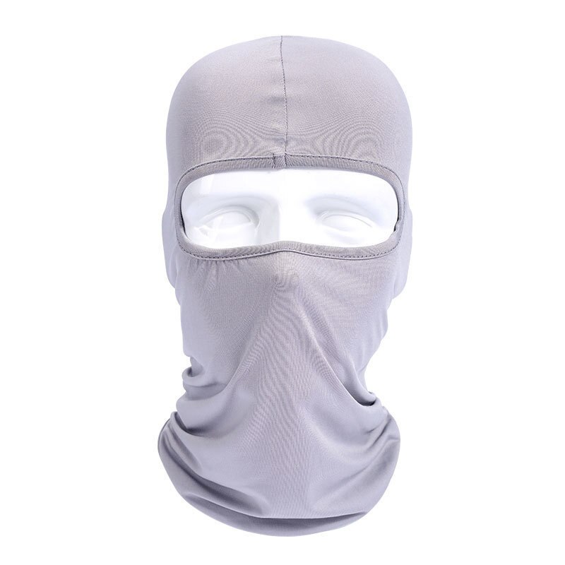 Riding Cycling Full Face Mask Neck Protecting Outdoor Balaclava Full Face Mask Ultra Thin Breathable Windproof