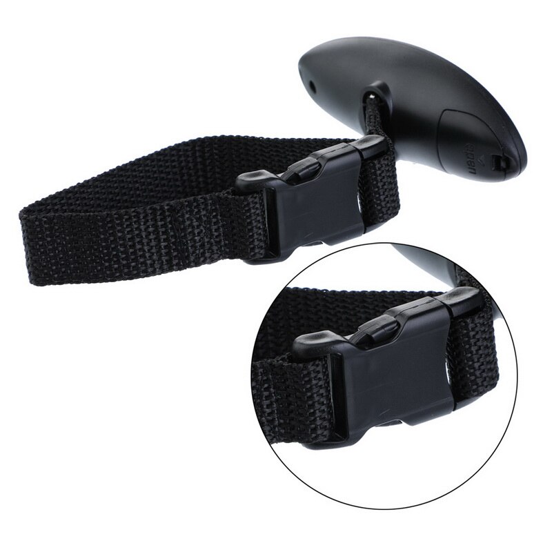 40kg/100g LCD Numérique Échelle De Voyage Électronique Échelle de Bagages Valise Portable Shopping Balance Suspendue Avec sangle