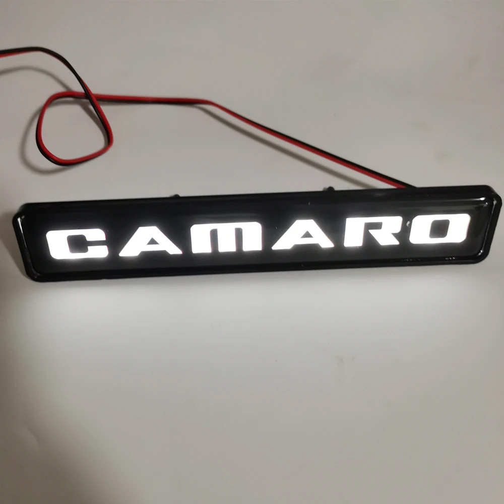 LED-kühlergrill-Emblem-beleuchtung für chevrolet camaro, weiße Styling-leuchte für Höhle kühlergrill: Ursprünglich Titel