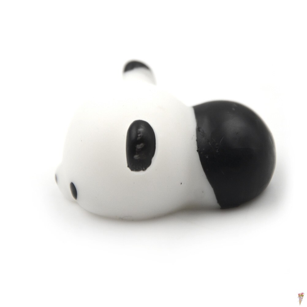 1Pcs Leuke Squishy Panda Mochi Squeeze Stretchy Kawaii Decomprimeren Anti-Stress Telefoon Riemen Charmes