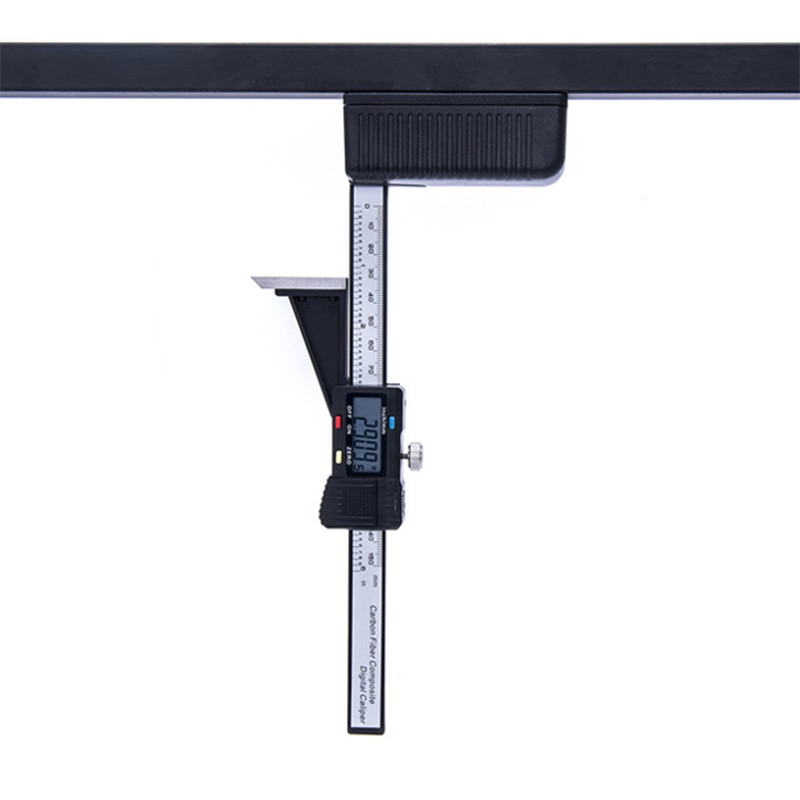 LCDdigital altimeter height scale high precision digital display vernier caliper bottom with magnetic altimeter measurement tool