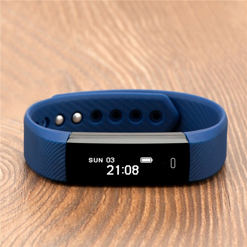 ID115 Banda Intelligente Contapassi Braccialetto Fitness SmartBand Allarme Orologio di Vibrazione Wristband pk ID107 fit bit miband2 Orologio Cuore