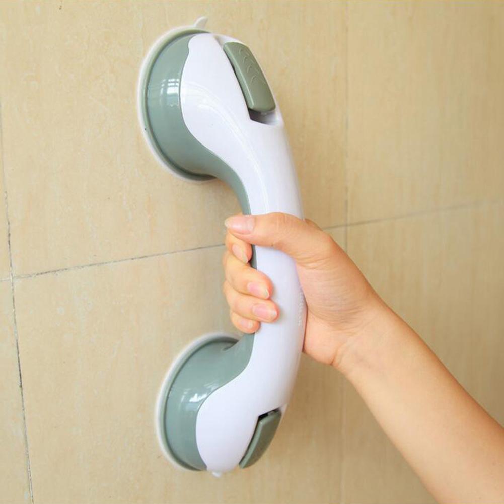 2 stk kraftfuld sugekop armlæn fri stansning badekar badeværelse ældre barn skridsikkert håndtag glasdørvindue