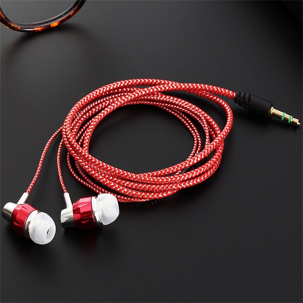 Universele Oortelefoon 3.5Mm In-Ear Bass Stereo Oordopjes Headset Bedrade Voor Mobiele Telefoon Stereo Oordopjes Muziek Oortelefoon