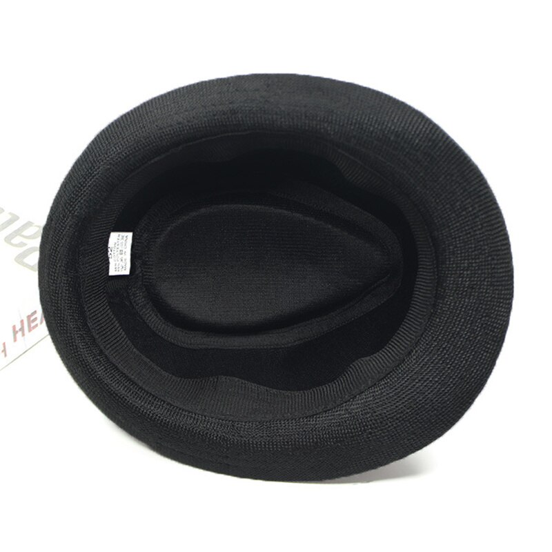 Children's top Hat Spring and Summer Casual Hat Outdoor Party Beauty Retro Gentleman Hat Sunscreen Cowboy Hat