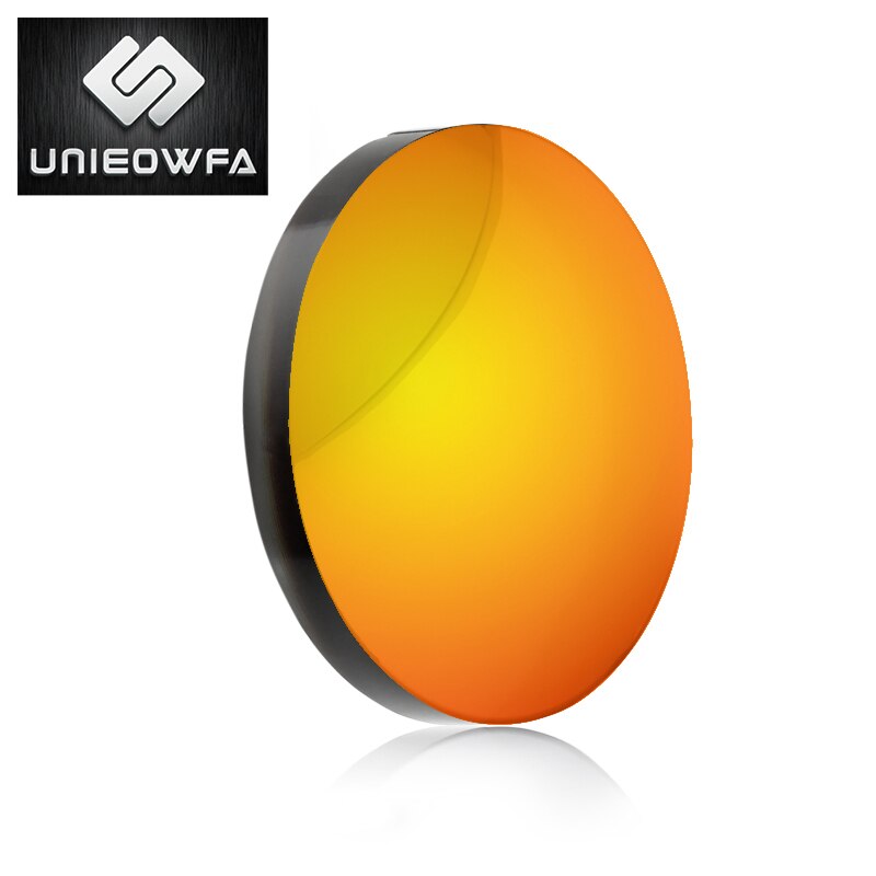 Multifocal Progressive Sunglasses Lens 1.56 1.61 1.67 Optical Prescription Glasses Lens Bifocal Myopia Hyperopia Lens UV400: Orange Mirror / 1.61