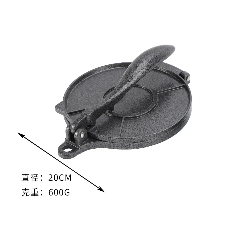 Prensa para tortillas de 6/8 pulgadas, máquina para hacer tortillas de maíz, máquina para hacer Roti, herramientas de prensado, utensilios de cocina para el hogar, accesorios de cocina: Rosa