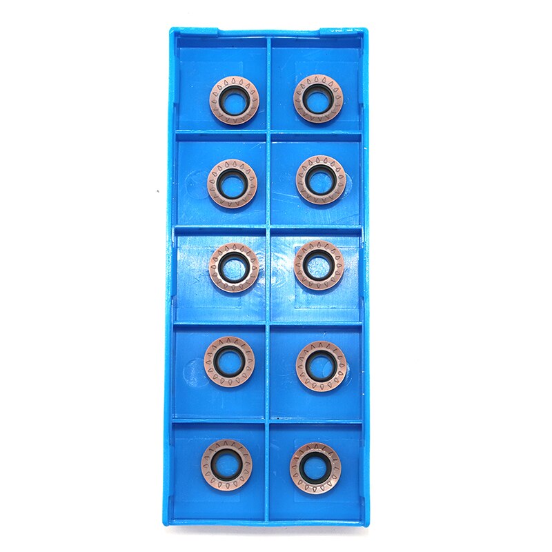 10 stks RPMT10T3M0E-JS Frezen Insert Carbide Insert Ronde Draaien Tool RPMT10T3MOE