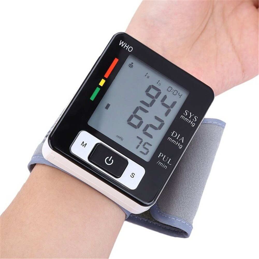 Higt Pols Bloeddrukmeter Gezondheid Monitoring Maatregel Bloeddruk Apparaat Digitale Tonometer