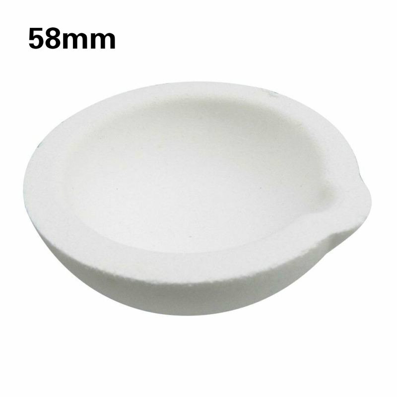 Sieraden Quartz Melt Gerechten Pot Smeltkroes Casting Keramische Kroes Voor Sliver Goud Platina Raffinage, 100G