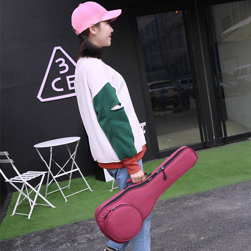 23 tommer bomulds ukulele taske blødt etui gig van... – Grandado