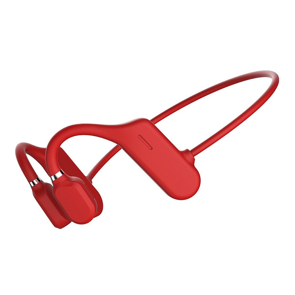 Bluetooth Bone Conduction Headphone Stereo Handsfree Music Wireless Headset with Microphone for Cycling Outdoor Sport: B